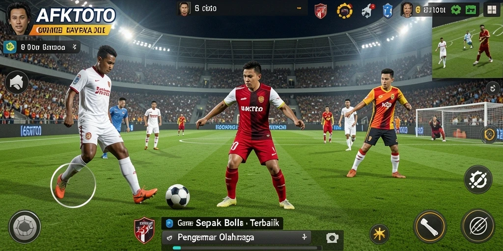 Tampilan gameplay AFKTOTO yang seru dan menegangkan saat berlaga di lapangan.