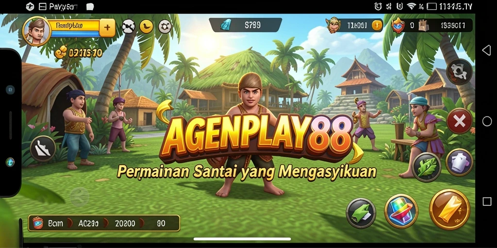 Screenshot AGENPLAY88 menunjukkan gameplay santai yang menarik.