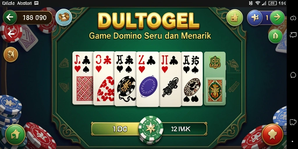 Tampilan gameplay seru dari DULTOGEL yang menarik.