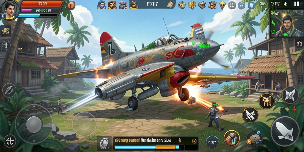 Tampilan gameplay F7F7 yang seru dan penuh strategi.