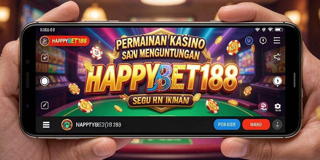 Tampilan gameplay Kasino yang mendebarkan di HAPPYBET188.