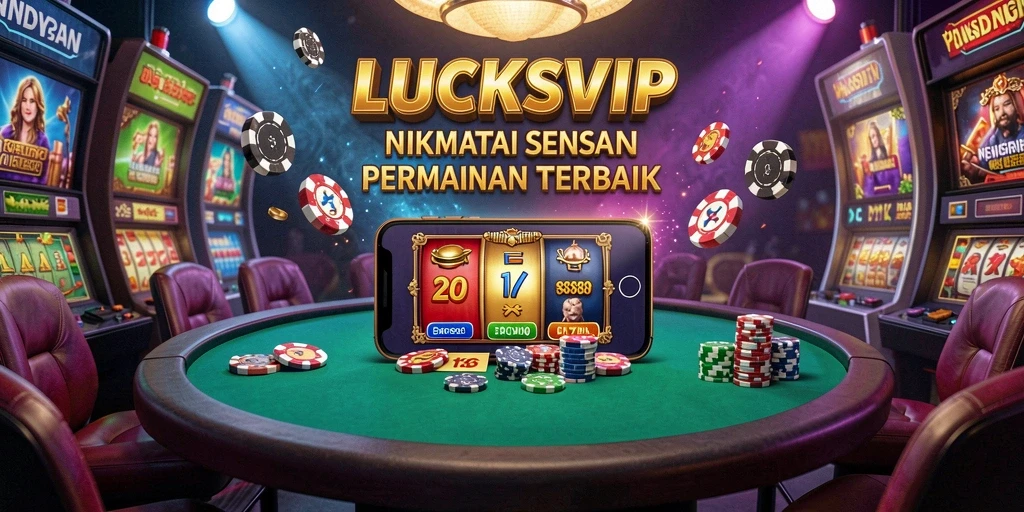 Gameplay LUCKSVIP dengan berbagai permainan kasino yang mengasyikkan.
