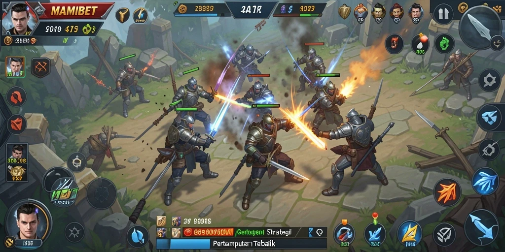 Tampilan gameplay MAMIBET yang seru dan mendebarkan.