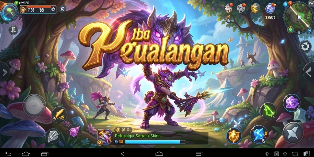 Tampilan gameplay seru dari MPO555 yang menggambarkan petualangan penuh tantangan.