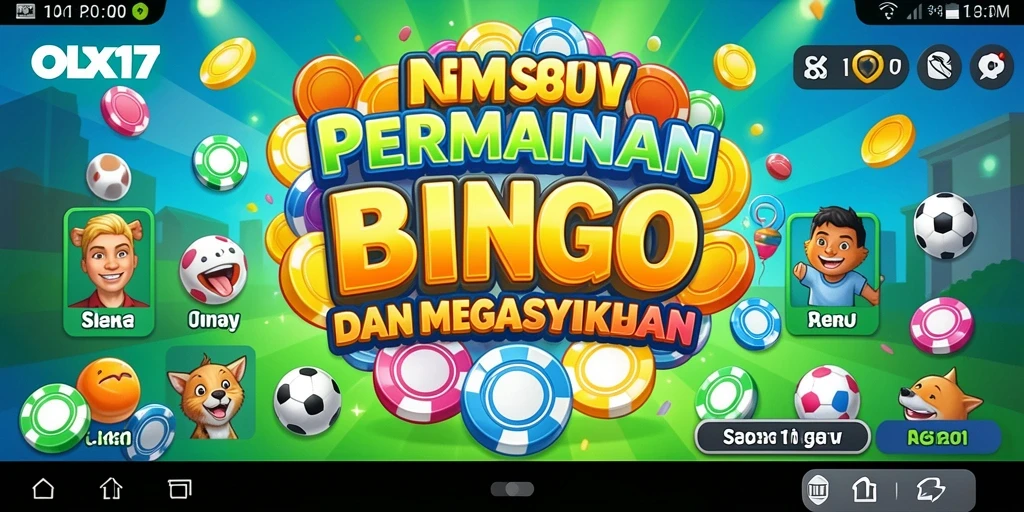 Tampilan gameplay Bingo yang menarik di OLX17.