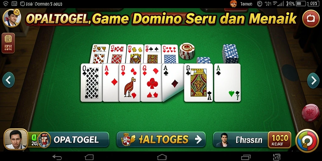 Tampilan gameplay OPALTOGEL yang menarik dan interaktif.