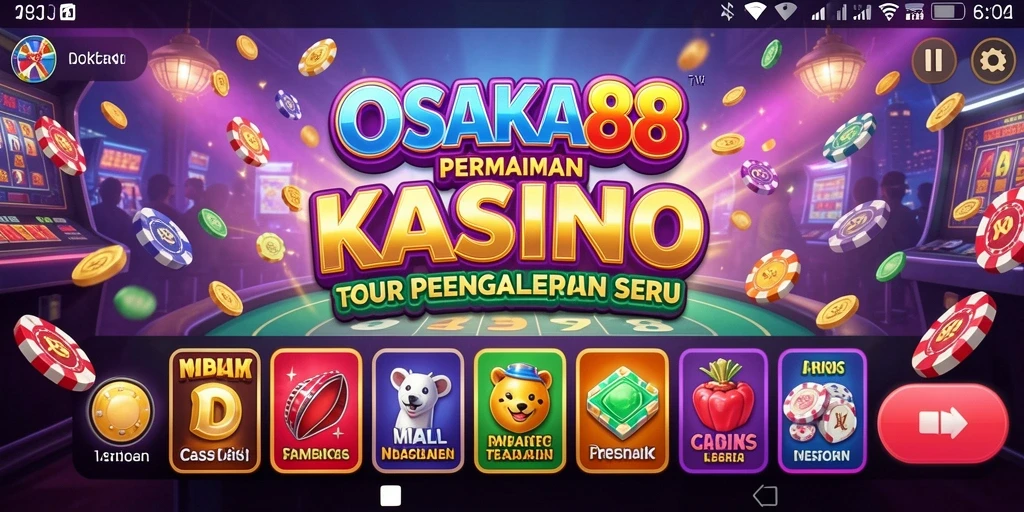 Gambaran menarik dari gameplay Kasino di OSAKA88.