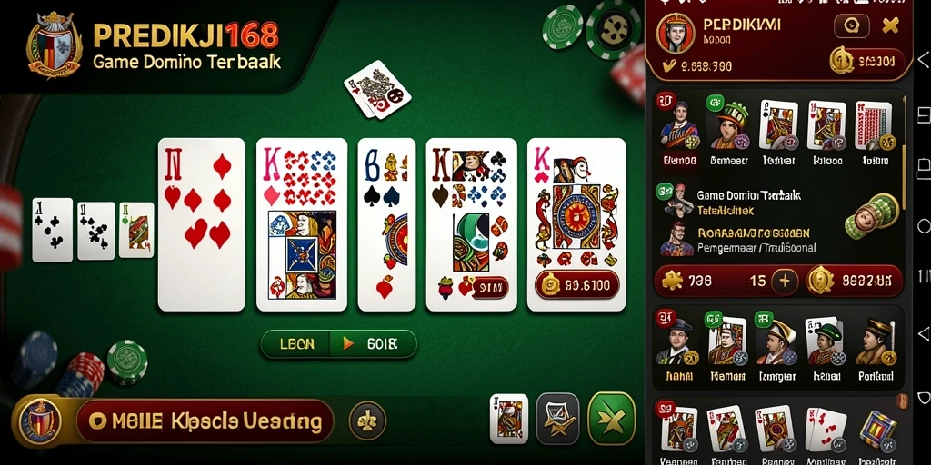 Tampilan menarik dalam permainan Domino PREDIKSI168 dengan gameplay yang seru.