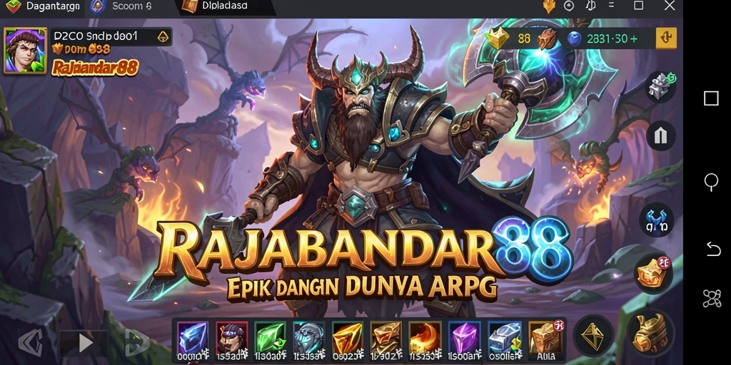 Gameplay mendebarkan dalam dunia fantasi RAJABANDAR88.