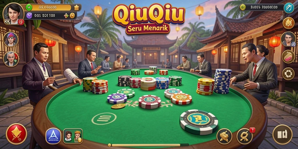 Tampilan gameplay QiuQiu RK88 yang menarik dan interaktif.