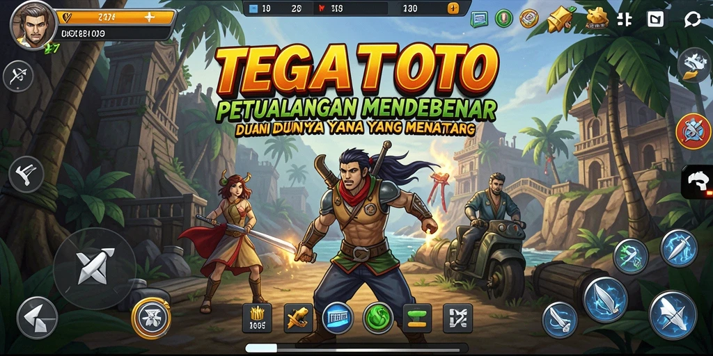 Tampilan gameplay mendebarkan di TEGALTOTO dengan aksi seru.