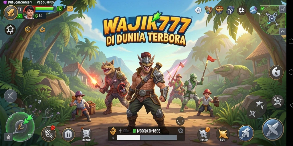 Screenshot gameplay WAJIK777 dengan dunia terbuka yang menarik dan penuh tantangan.