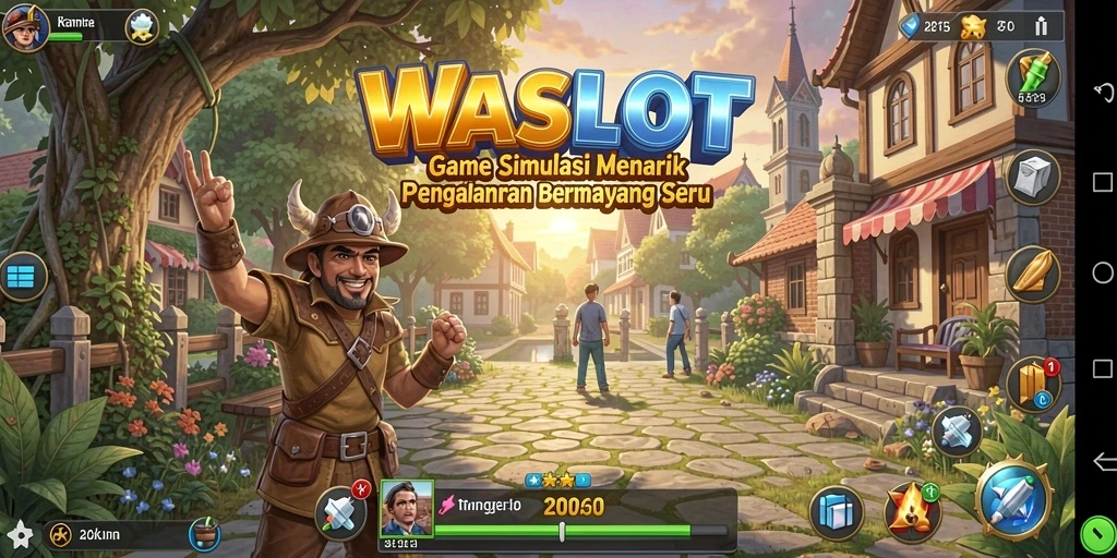 Tampilan gameplay WASLOT yang menarik dan interaktif.